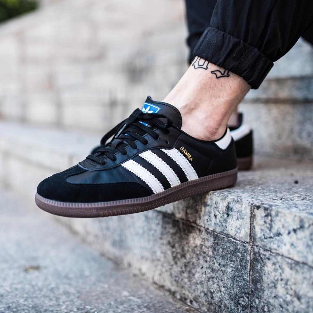 Mens Samba OG Trainers Black