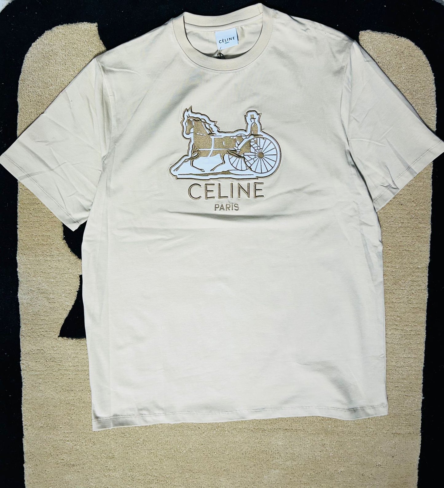 Premium Embroidery Chest Patch Tshirt