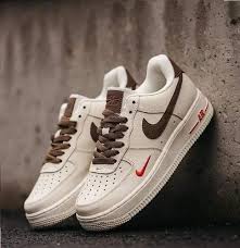 Nike Airforce 1 08 Beige/Brown