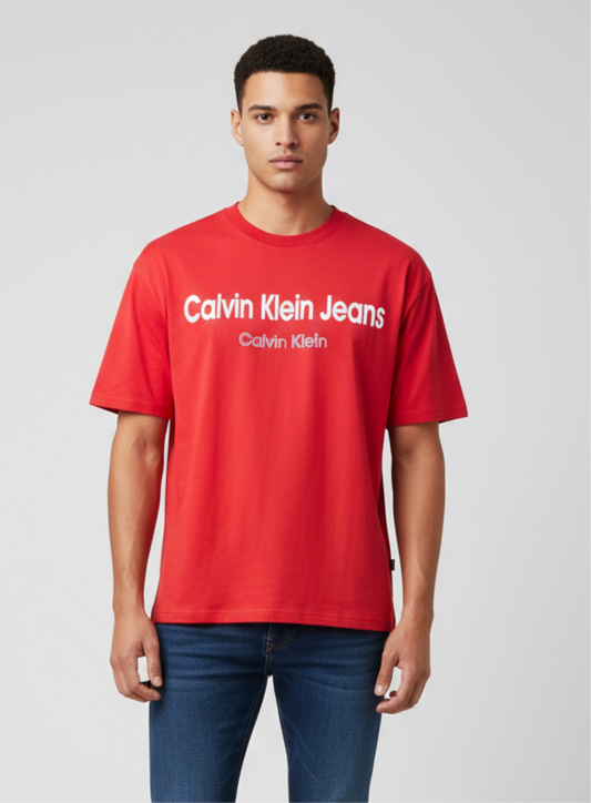 Premium Fabric Red Color Tshirt