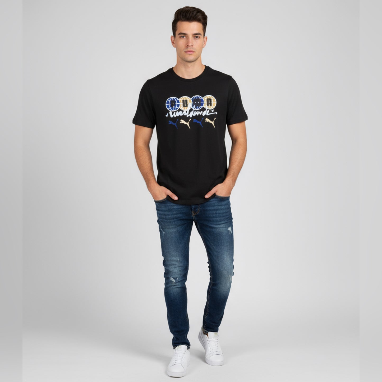 Premium Fabric Chest Printed Tshirt