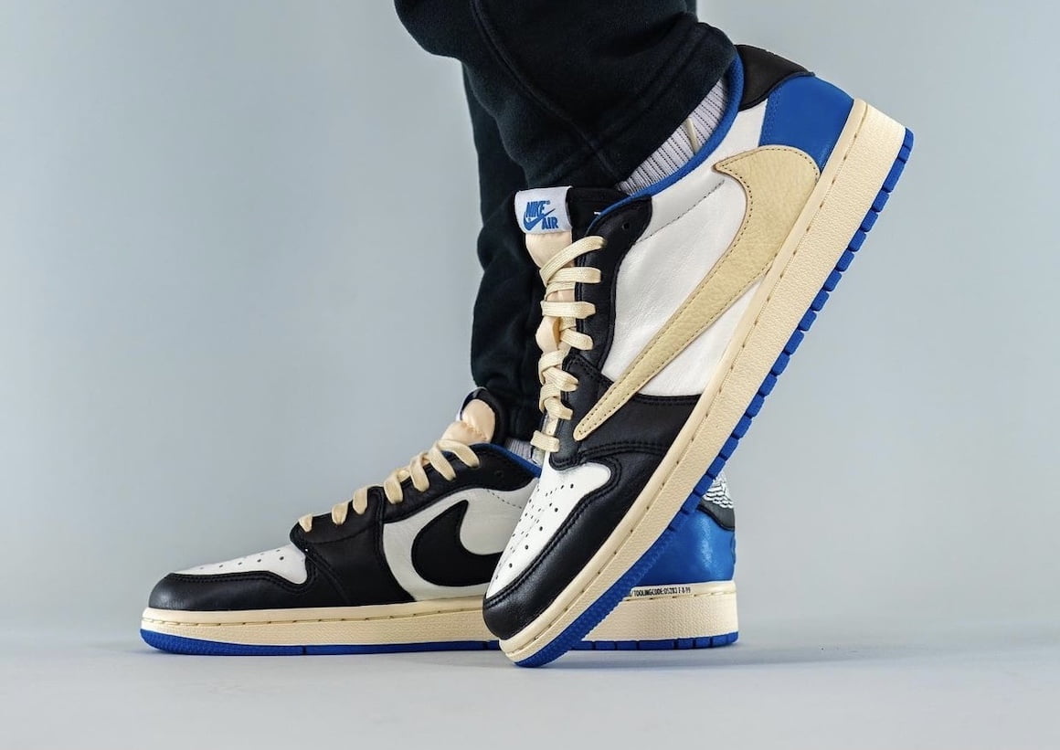 Air Jordan 1 Low Fragment x Travis Scott