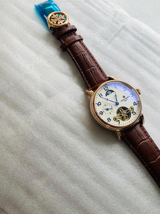 PP Automatic Leather Watch