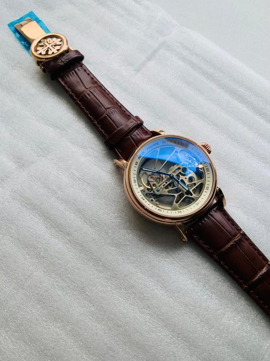 PP Automatic Leather Watch