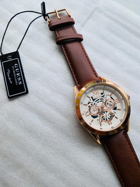 Guess Leather Watch