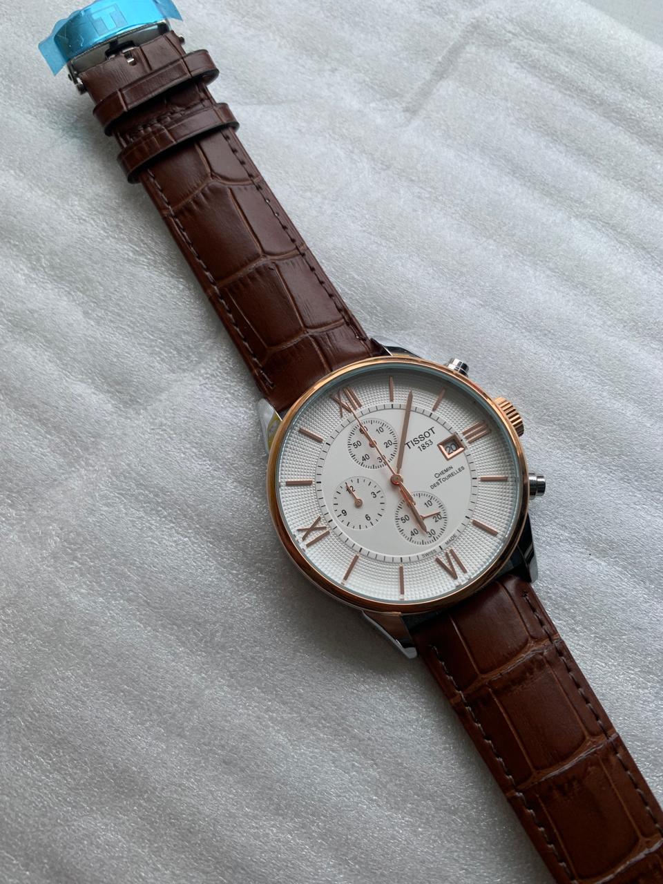 Tissot Leather Watch