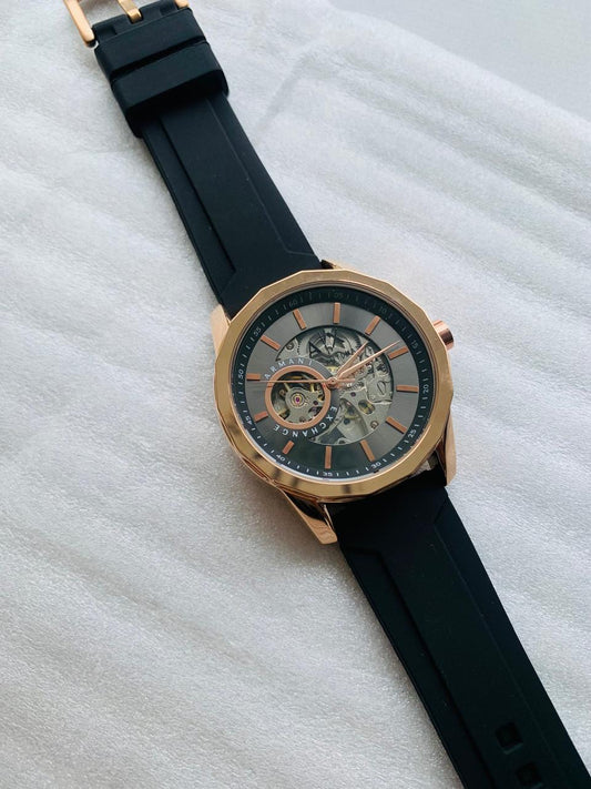 A/X Automatic Leather Watch