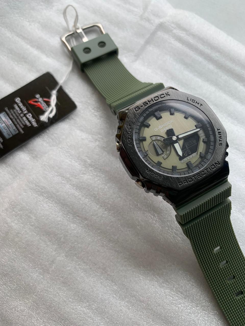 G-Shock Leather Watch