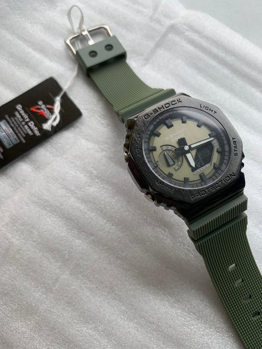 G-Shock Leather Watch