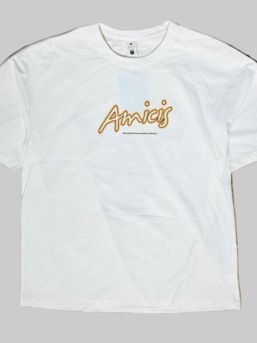 Drop Shoulder Heavy Gsm Fabric Tshirt