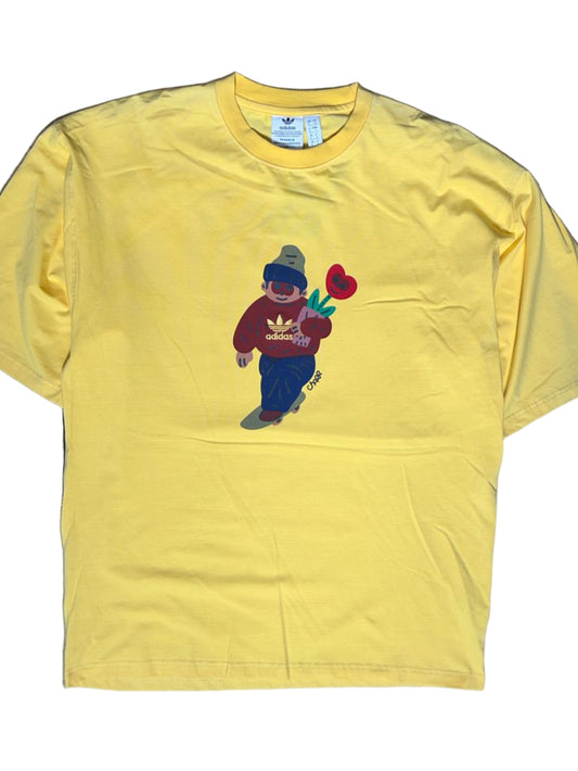 Drop Shoulder Heavy Gsm Fabric Tshirt