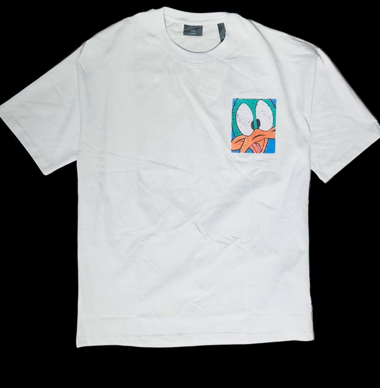 Back-Printed Drop-Shoulder Tshirt